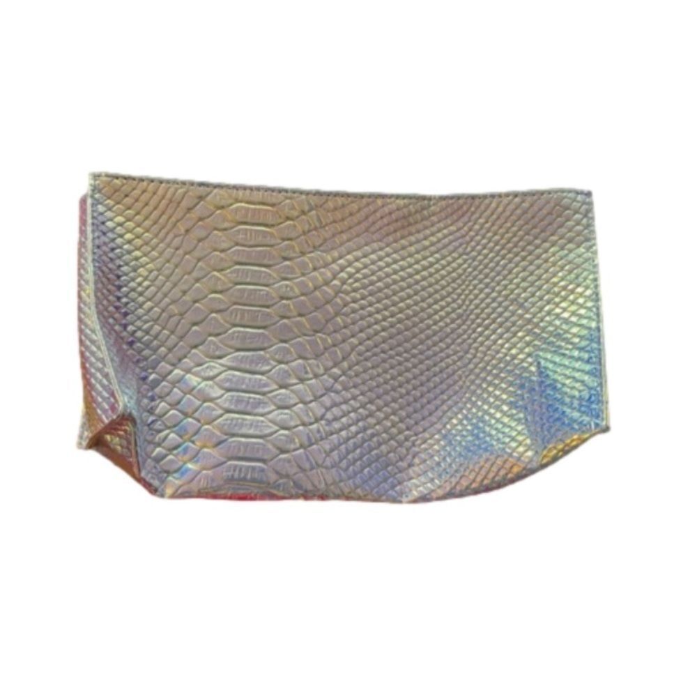 Urban Outfitters Holographic Makeup Pouch Small Bag Iridescent